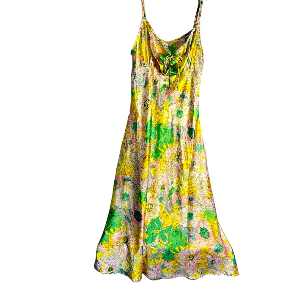 Dizzy Lizzy Maxi Dress Sz Lrg
